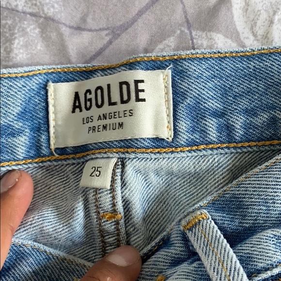 ARITZIA JEAN SHORTS (AGOLDE Los Angeles) - Picture 3 of 3